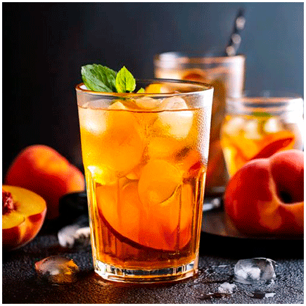 Iced Peach Tea Plus Natural Flavour
